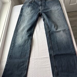 Signature by Levi Strauss Dark Blue Men's Jeans